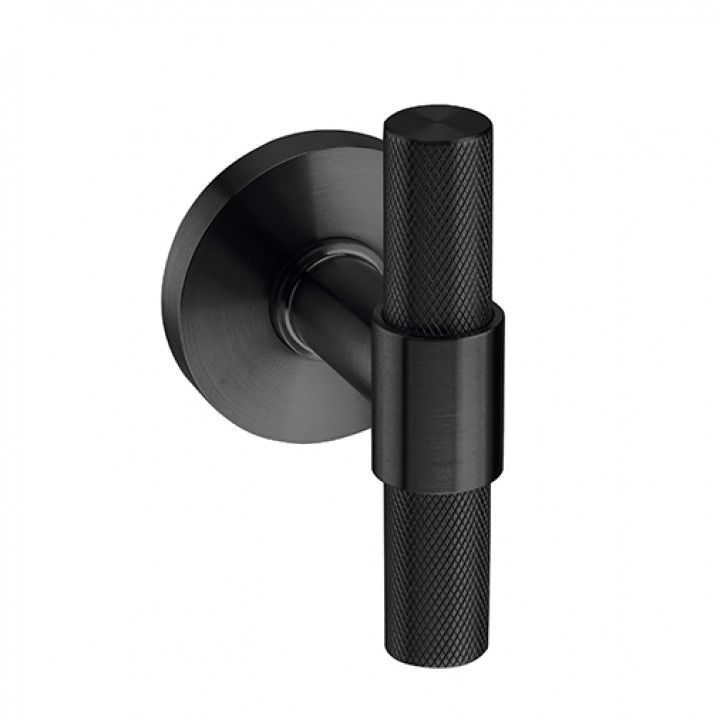 Fixed door knob - Titanium Black