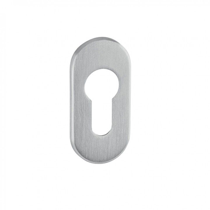 European cylinder key hole with metallic base - 4mm