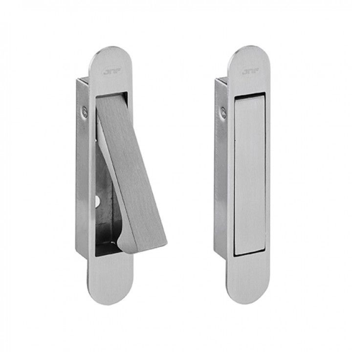 Flush handle with retractable handle