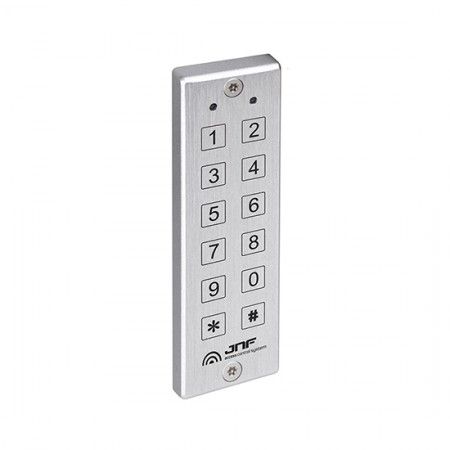 Standalone access control with number key pad