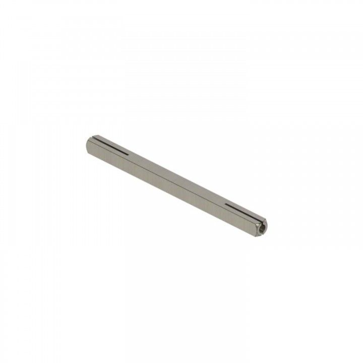 Zinc plated sprindle 8x8mm with 150mm