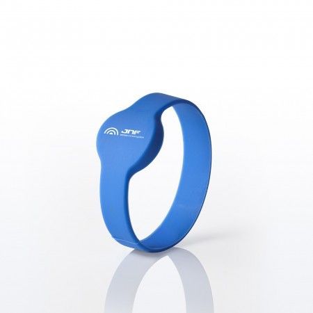Silicone bracelet with chip - Blue