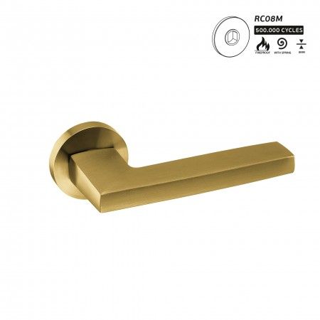 Puxador de porta "Metric" - Titanium Gold
