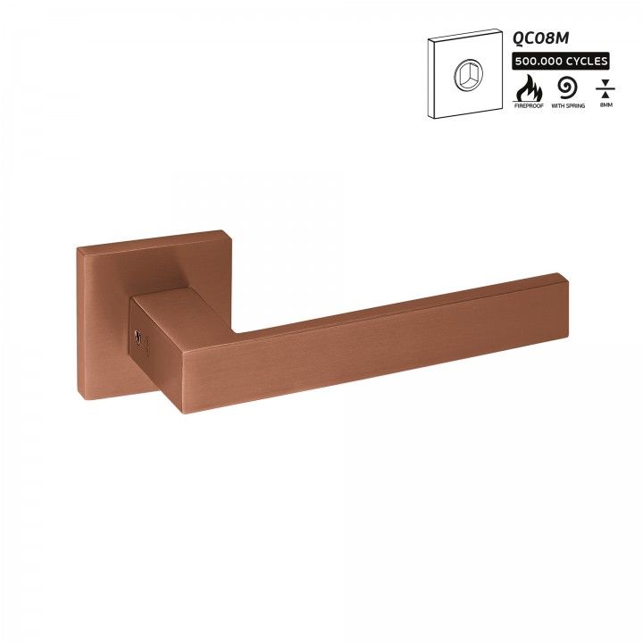 Lever handle - Titanium Copper