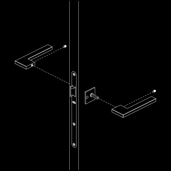 Door lever handle