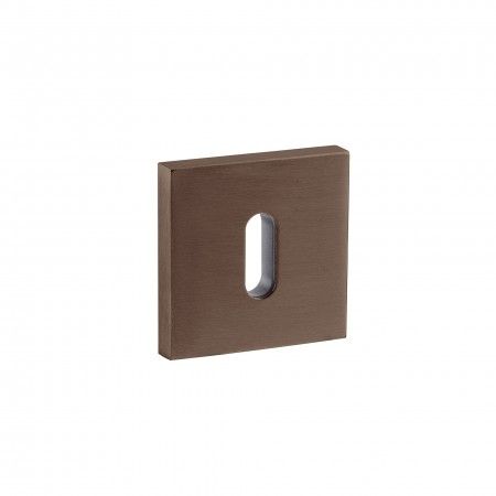 Normal key hole - 50x50mm - Titanium Chocolate