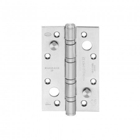 Safety hinge with four ball bearings - Fire proof - 80 x 125 x 3mm