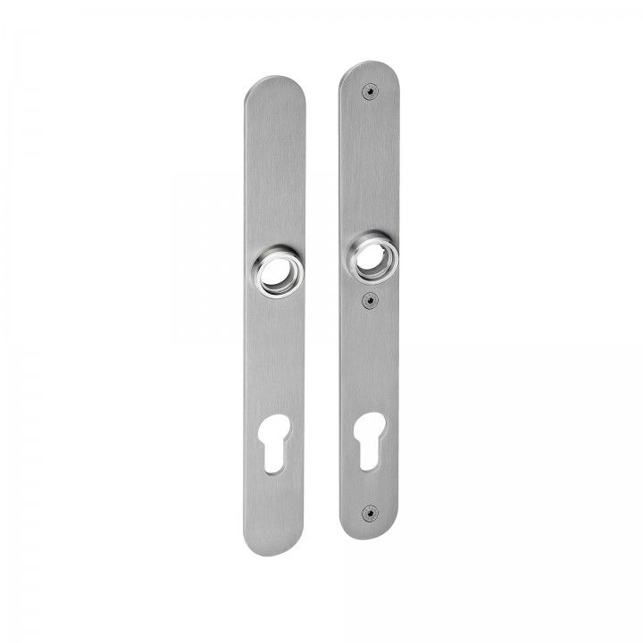 Security plate for european cylinder - 255 x 30mm