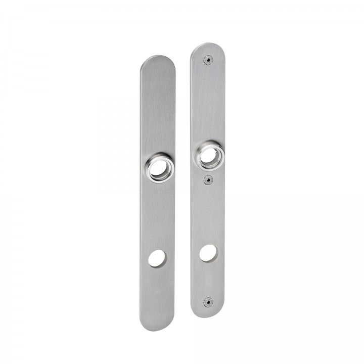 Security plate for Swiss cylinder - 255 x 30mm