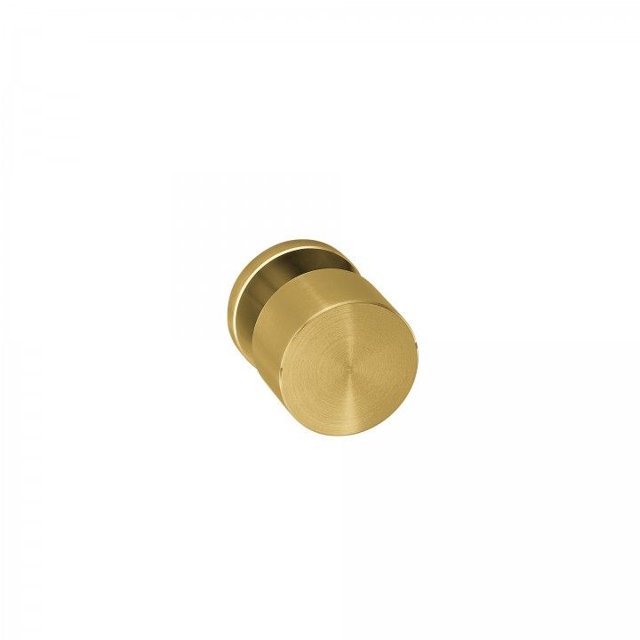 Pomo de puerta Clean Simple, con roseta metalica RC08M TITANIUM GOLD
