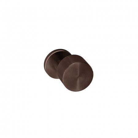 Fixed knob Clean Descentered - Titanium Chocolate