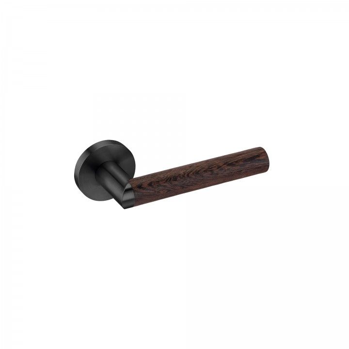 Puxador de porta Link Wenge - Titanium Black