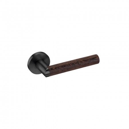Lever handle Link Wenge - Titanium Black