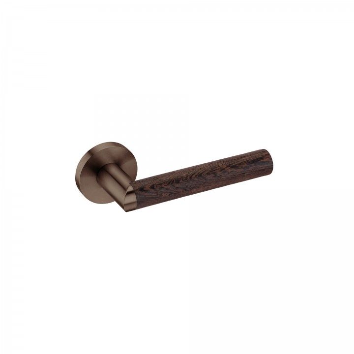 Puxador de porta Link Wenge - Titanium Chocolate