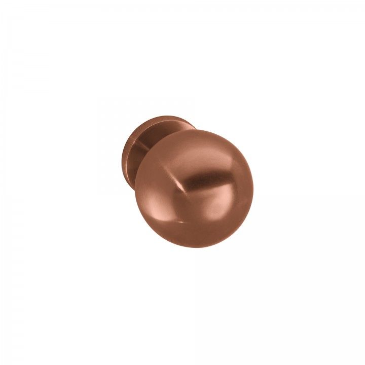 Rotating door knob - Ø65mm -Titanium Copper