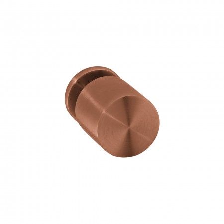 Puxador de porta fixo - Ø50mm - Titanium Copper