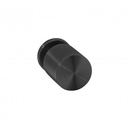 Puxador de porta fixo - Ø50mm - Titanium Black