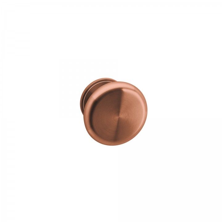 Fixed door knob - Ø70mm - Titanium Copper