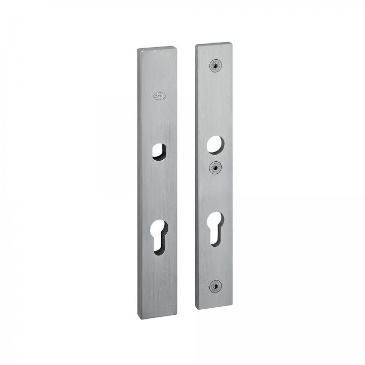 Safety plate with fixed knob - 250 x 36mm