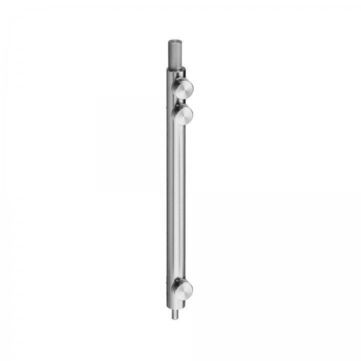 Latch for glass doors