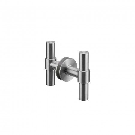 Lever handle for glass