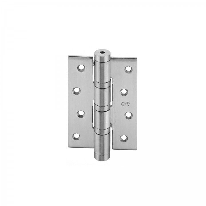 Spring hinge with 3 ball bearings - 78 x 120 x 3mm