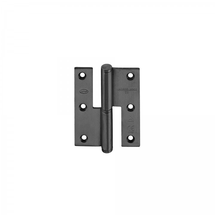 Lift off hinge - Eco series - 70 x 90 x 2,5mm Black Coated
