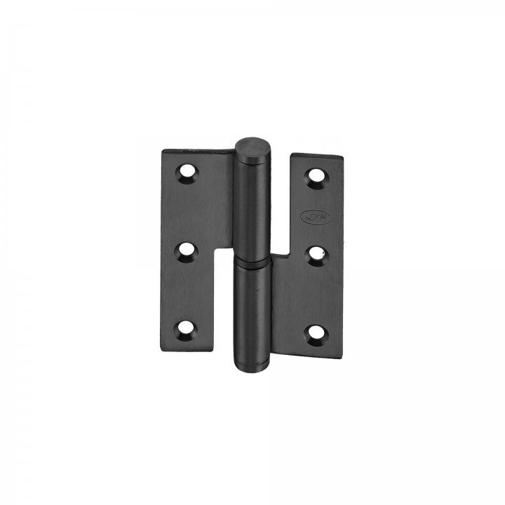 Lift off hinge - Eco series - 60 x 75 x 2,5mm Black Coated