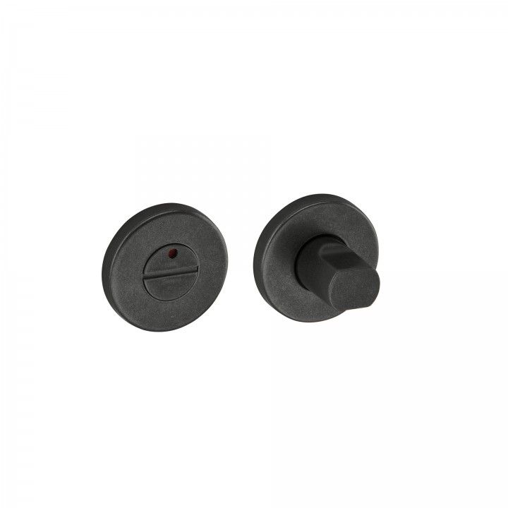 Bathroom snib indicator with or without color indication  -Black Anthracite