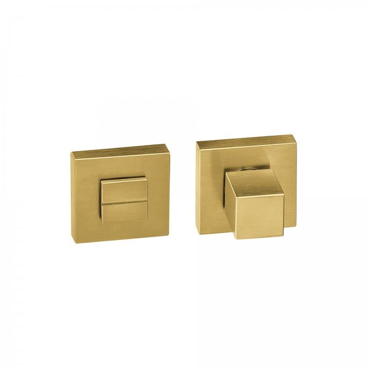 Bathroom snib Geometric Quadro - Titanium Gold