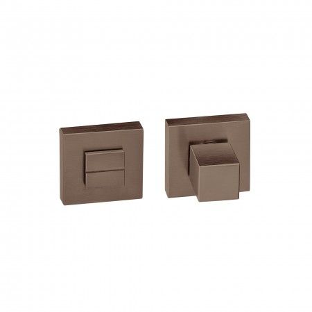 Bathroom snib Geometric Quadro - Titanium Chocolate
