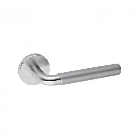 Lever handle Timeless - Ø16mm, with metallic rose RC08M