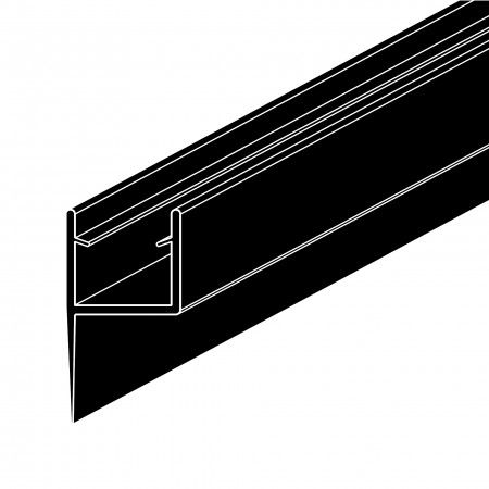 Black PVC Seal - 2000mm