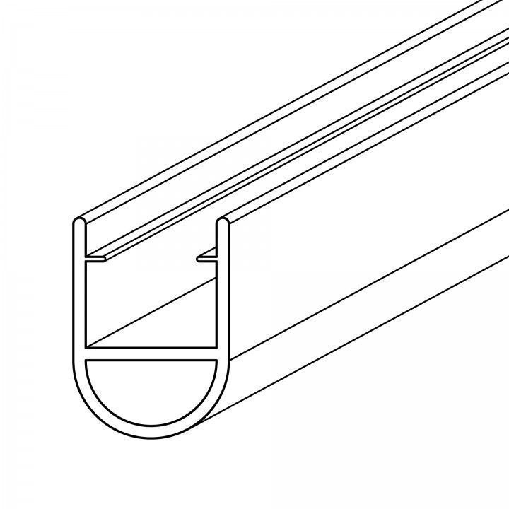 PVC seals for glass