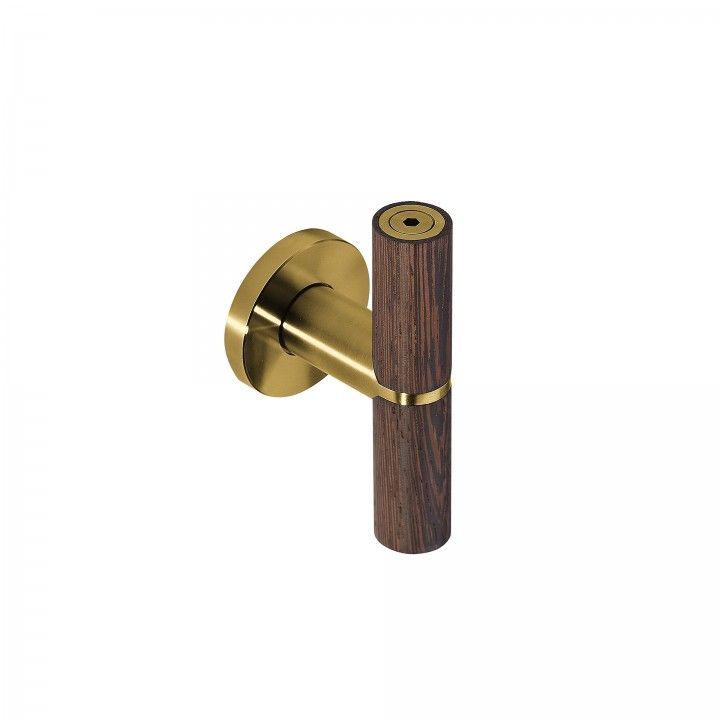 Puxador de porta "Wenge"- Titanium Gold
