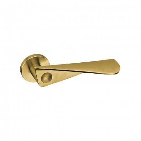 Lever handle Paper form - Titanium Gold