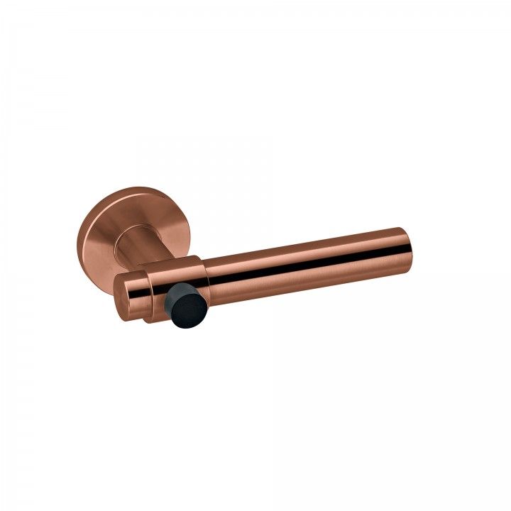 Puxador de porta "Funny Stout - batente" RC08M - Titanium Copper