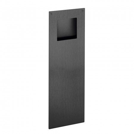Concealed flush handle - Titanium Black