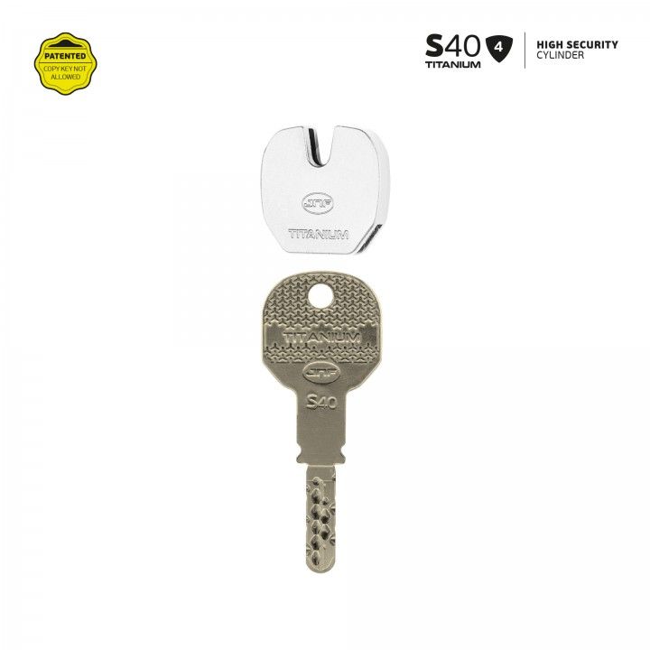S40 - Identificador de llave - AZUL