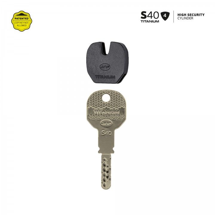 S40 - Identificador de chave - AZUL