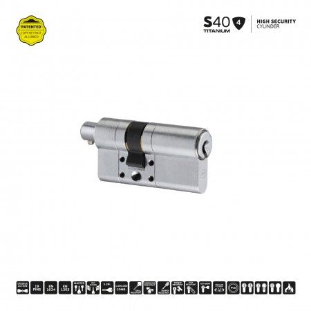S40 - High security cylinder