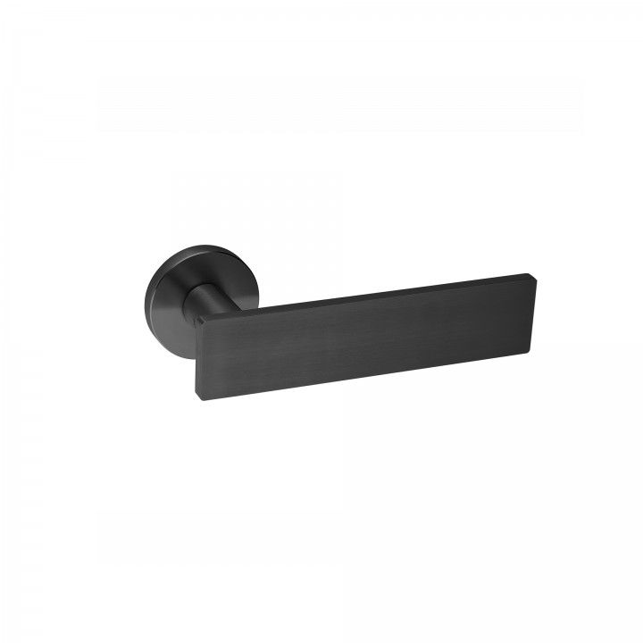 Puxador de porta "Leaf" - QC08M - Titanium Black