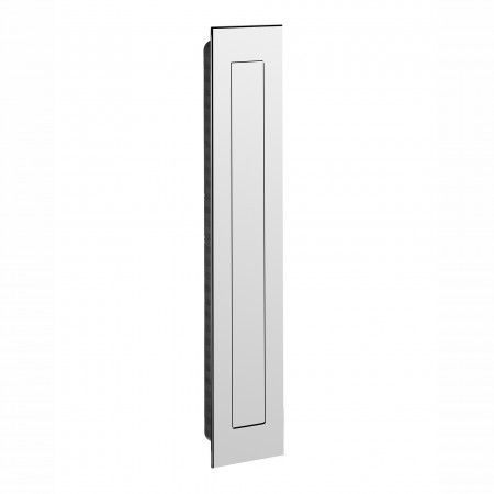 Rectangular Flush handle with cover - Polished