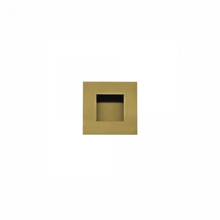 Square Flush handle - Titanium Gold