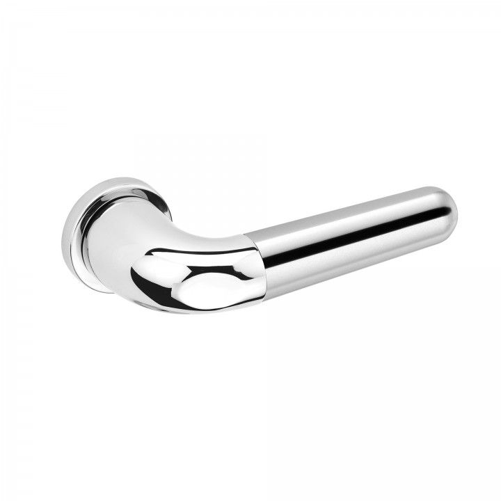 Lever handle Drive Inox with metallic rose RC08M - polished