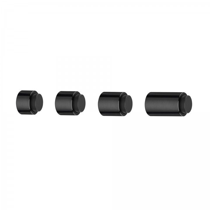 Tope de puerta para pared - 30 - Titanium Black