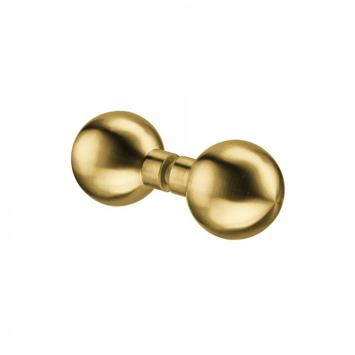 Fixed knob for glass doors - Ø50mm - Titanium Gold