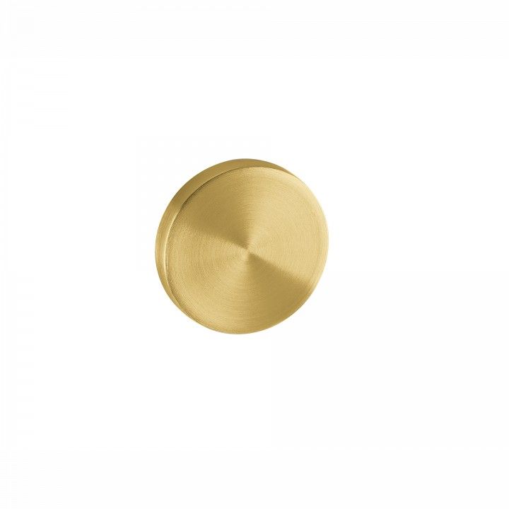Bocallave ciego para llave con base metálica - Ø50mm - TITANIUM GOLD
