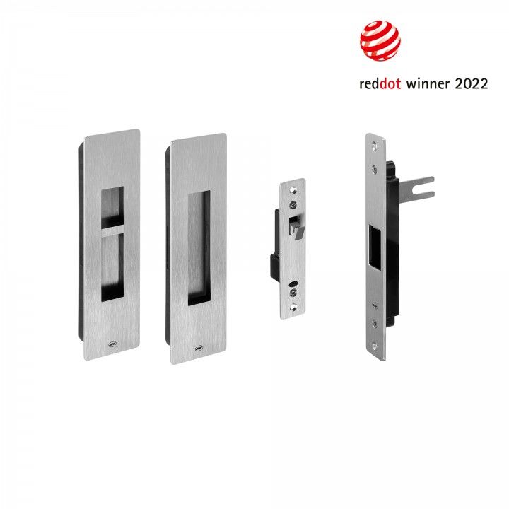 Magnetic sliding door lock