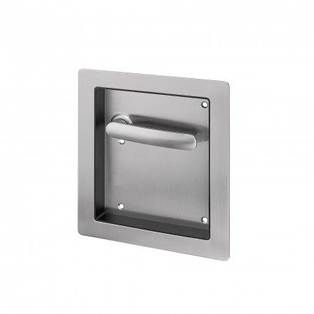 Flush Plate with lever handle